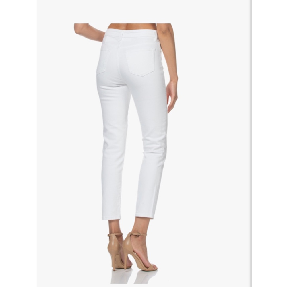 IRO Gallowa High waist white ankle skinny jeans